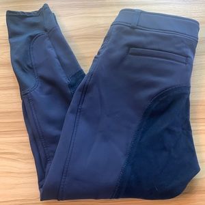 Piper Knit Mid-Rise Breeches by SmartPak - Full Seat 28R - Navy